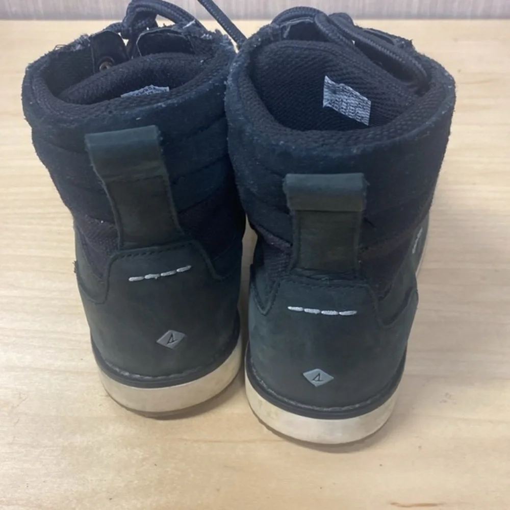 Sperry Crewcuts Dockyard Boots Chukka black boots‎ kids Size 2